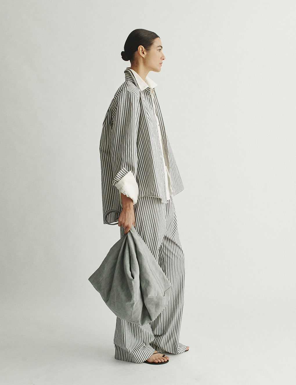 Womens | The Slouch Pants in Sunwashed Stripe | Sun Washed Stripe