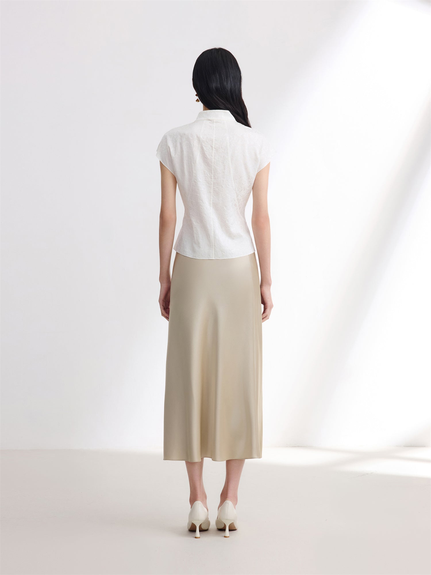Short Sleeve Top | White