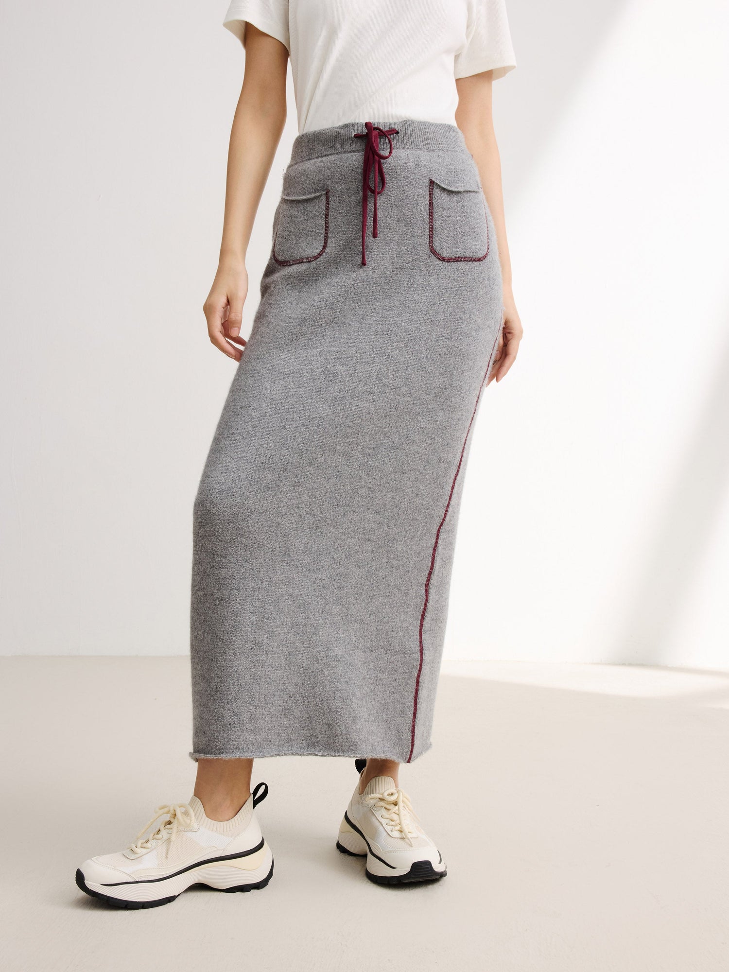 Midi Dress | Heather Grey