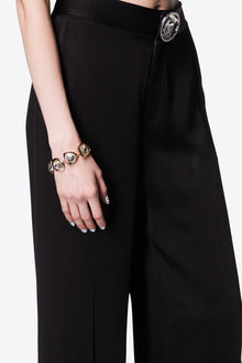 Cubic Zirconia/Crystal Glass | Drop Bracelet | Gold