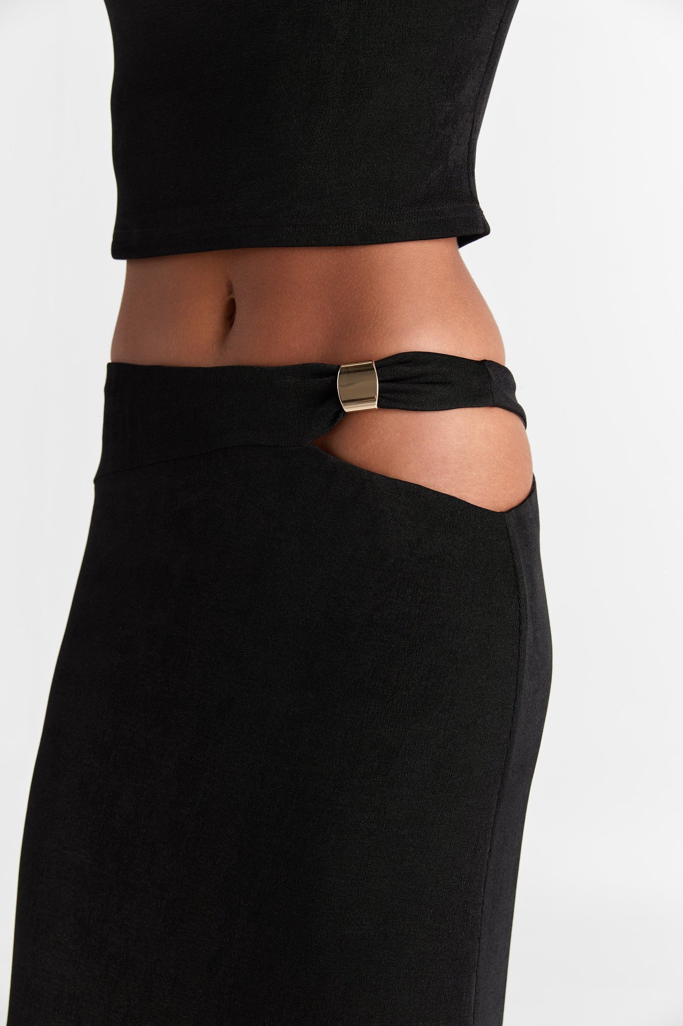 Lilah Maxi Skirt | Black