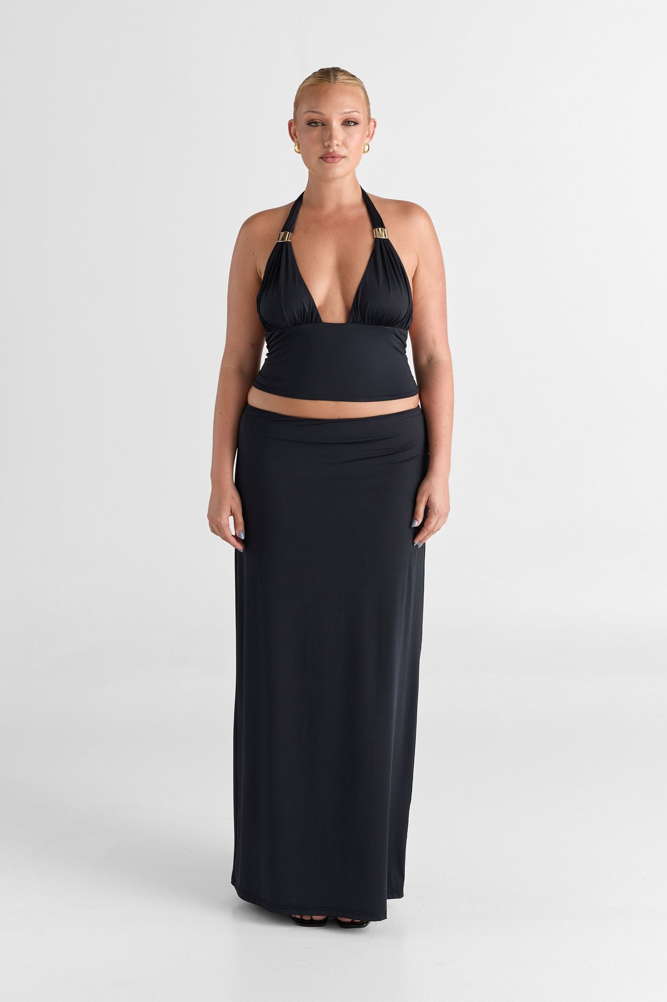 Cleo Maxi Skirt | Black