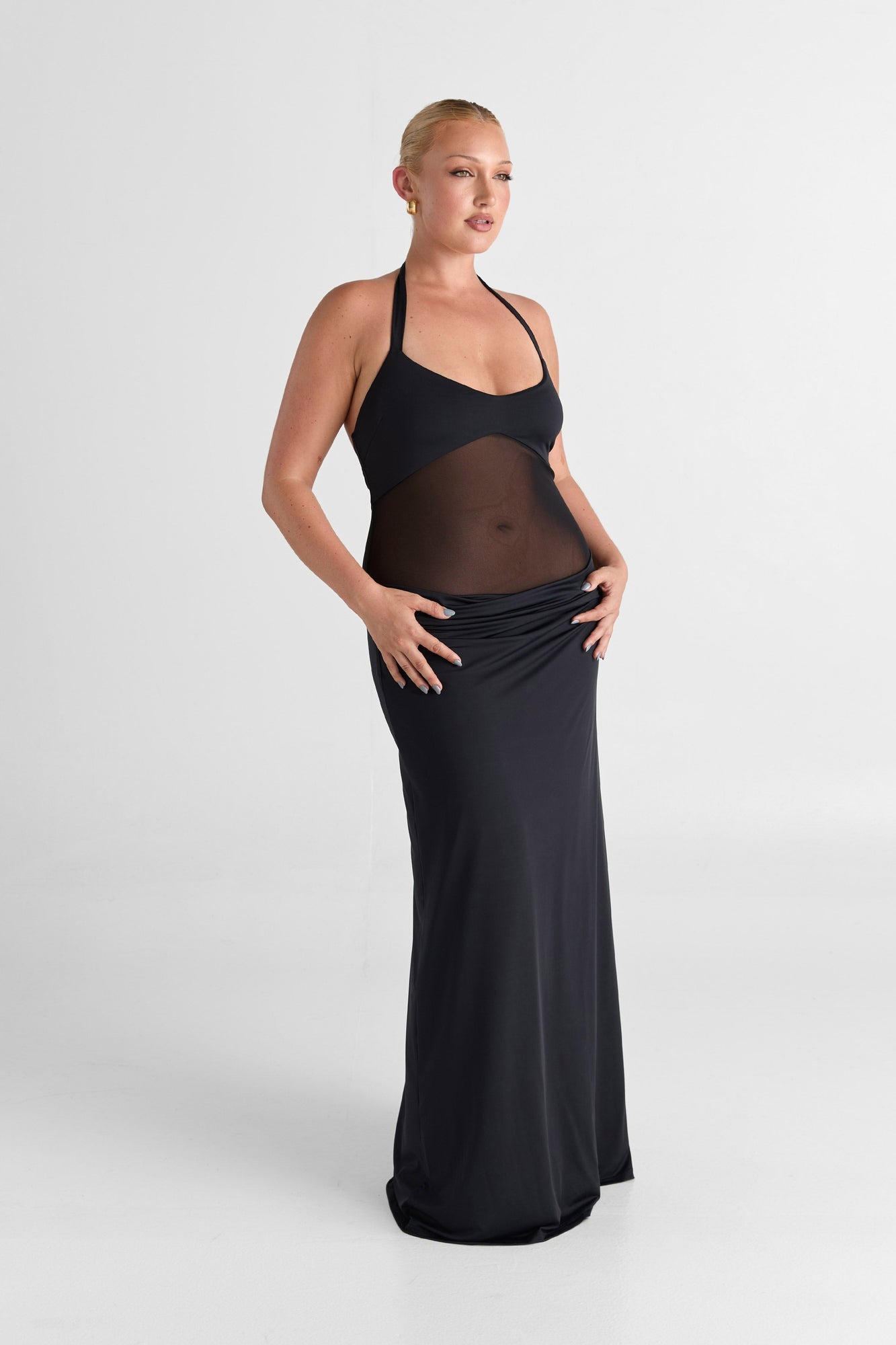 Sariya Maxi Dress | Black