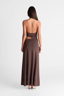 Aurora Maxi Dress | Chocolate