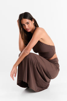 Aurora Maxi Dress | Chocolate