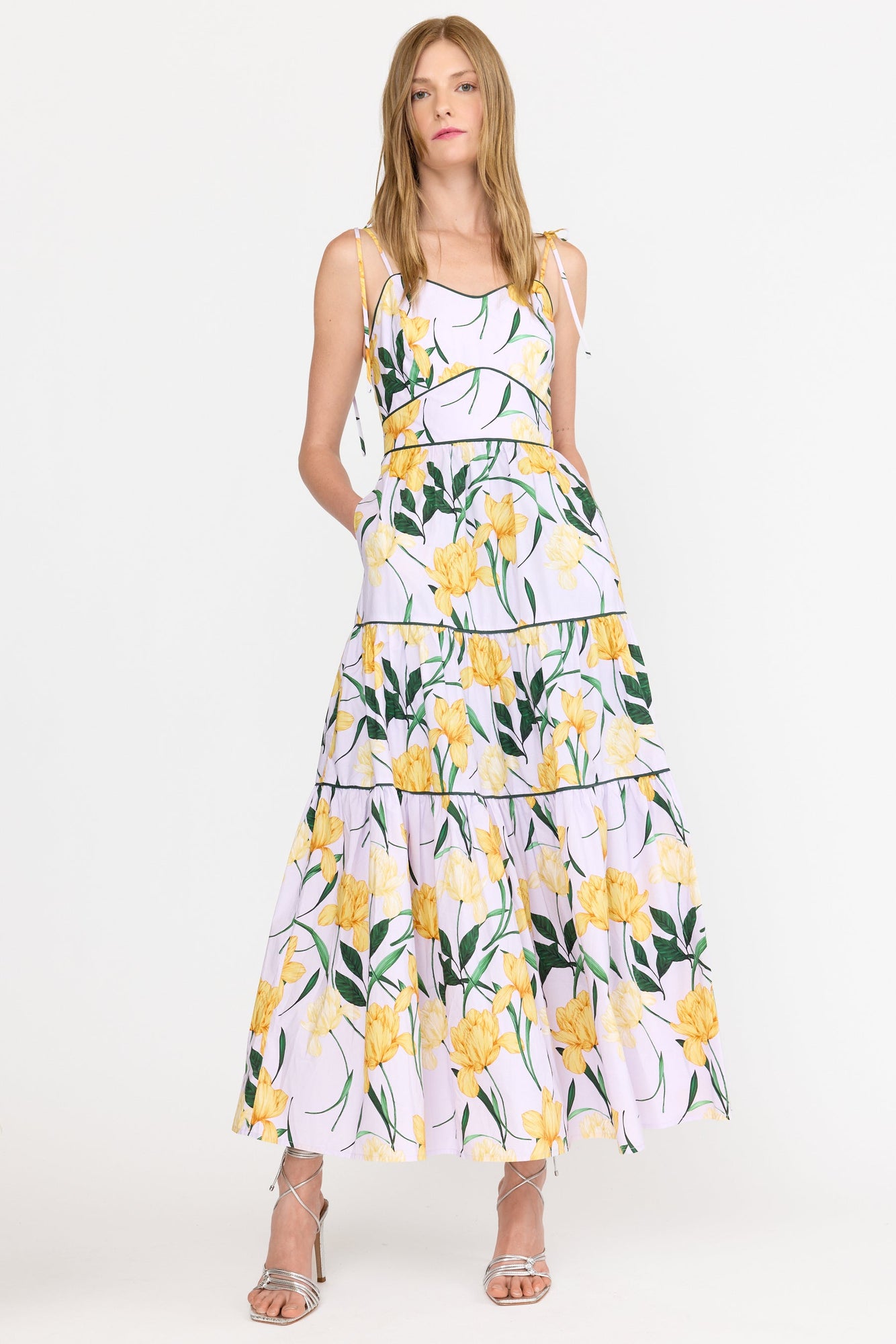Saphina Dress | Lilac Florette