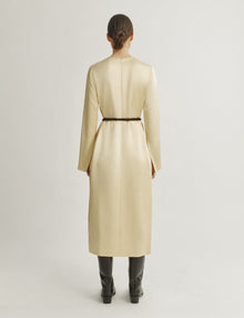 Womens | The Malina Dress | Champagne