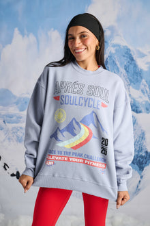 Soul by SoulCycle | Apres Soul Jordan Crew | Ice Blue