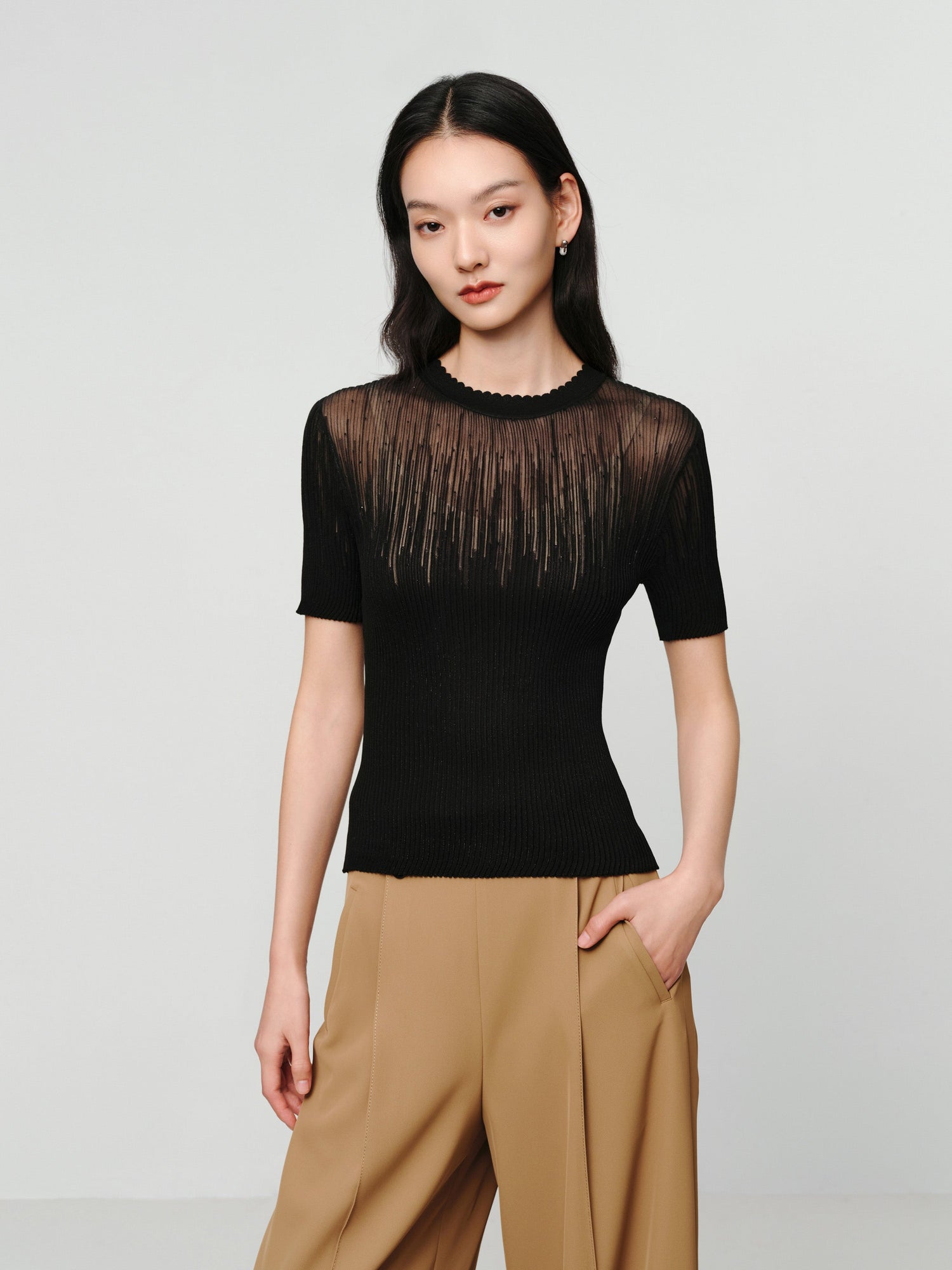 Acetate Top | Black