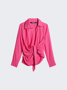 Women | Jacquemus | La Chemise Bahia Shirt | Pink