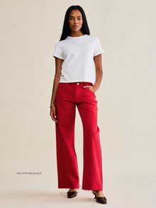 washed red