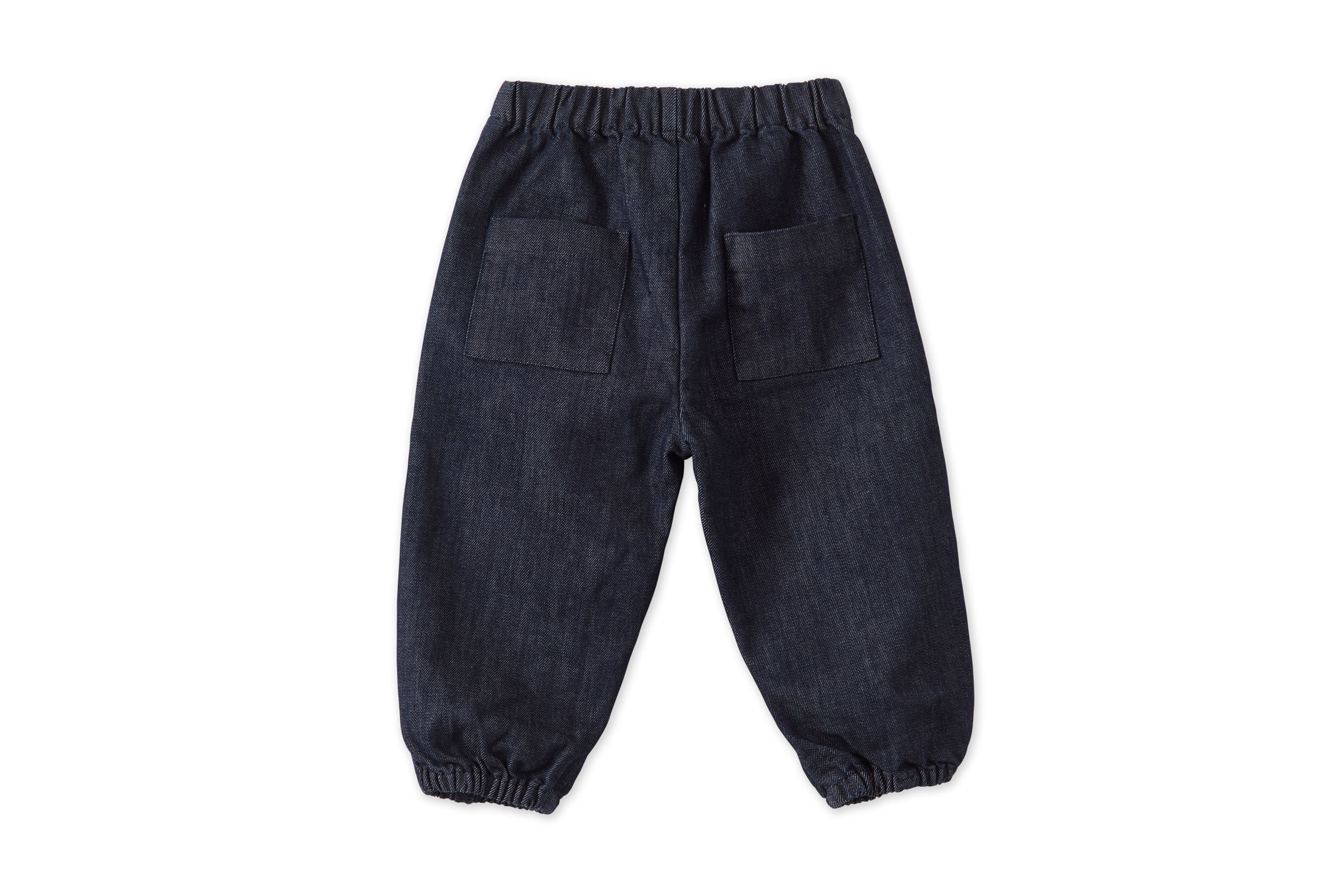 Unisex | Organic Denim Trousers | Blue