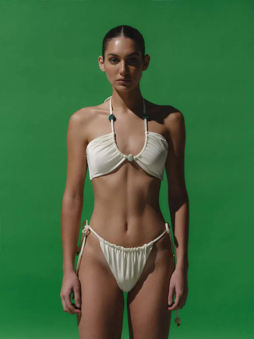 Kei Bikini Top | Silver