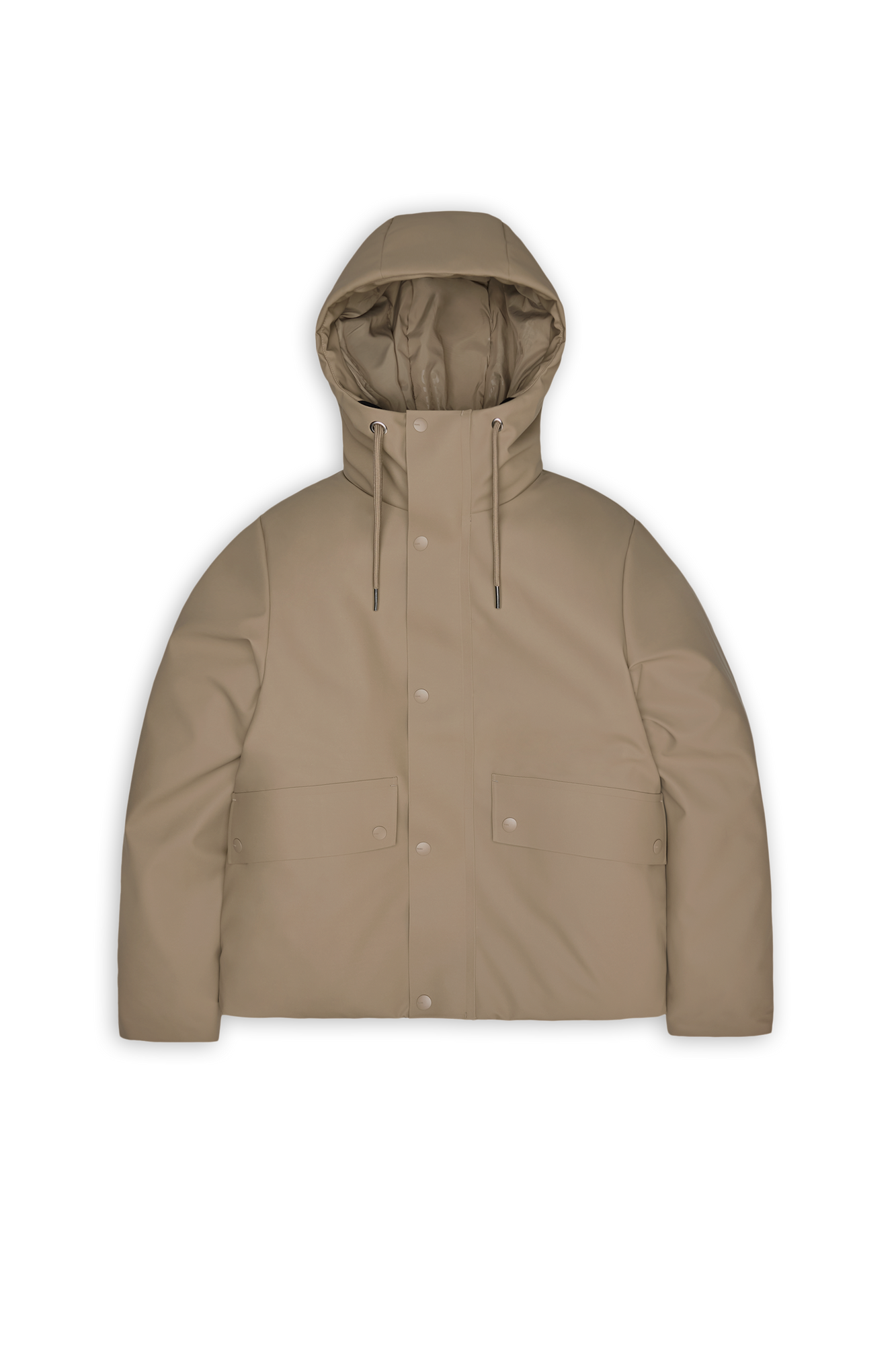 RAINS Nome Short W Parka Beige Jacket