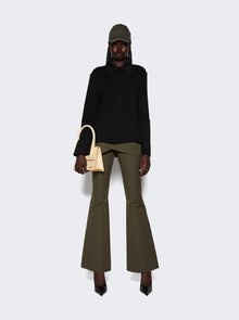 Women | Courrèges | Modular Overskirt Bootcut Pants | Camouflage Green