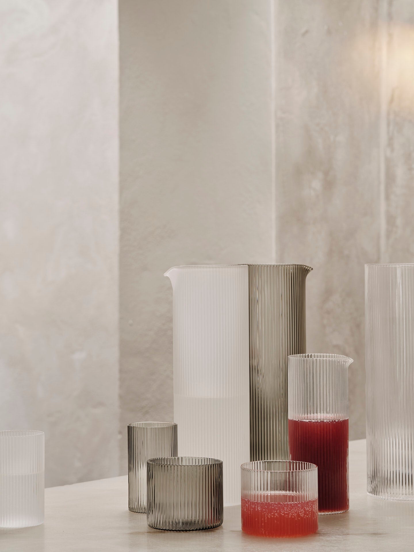 Ripple Milk Jug | Clear