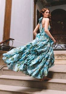Piana Maxi Dress | Wisteria Light Blue