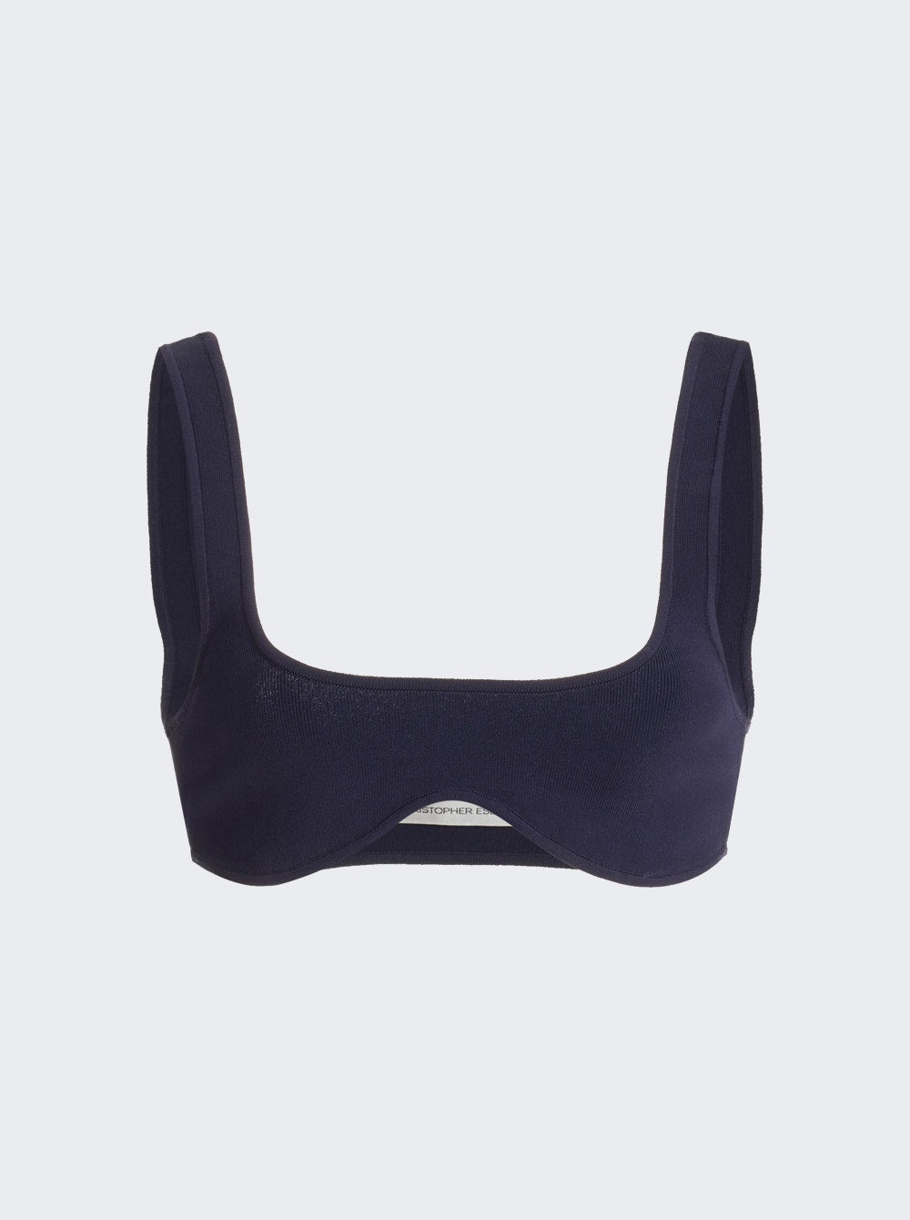 Women | Christopher Esber | Minuscule Knit Bra | Blue