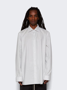 Men | Raf Simons X Philippe Vandenberg | Big Fit Shirt With Grand Amour Print | Pearl