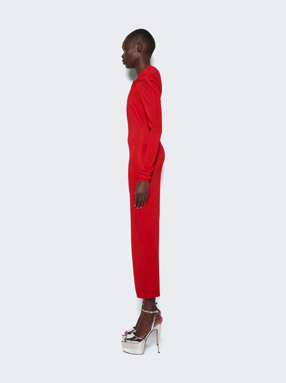 Women | Alexandre Vauthier | Long Dress | Red