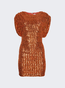 Women | The Attico | Annie Mini Dress | Orange