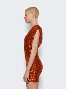 Women | The Attico | Annie Mini Dress | Orange