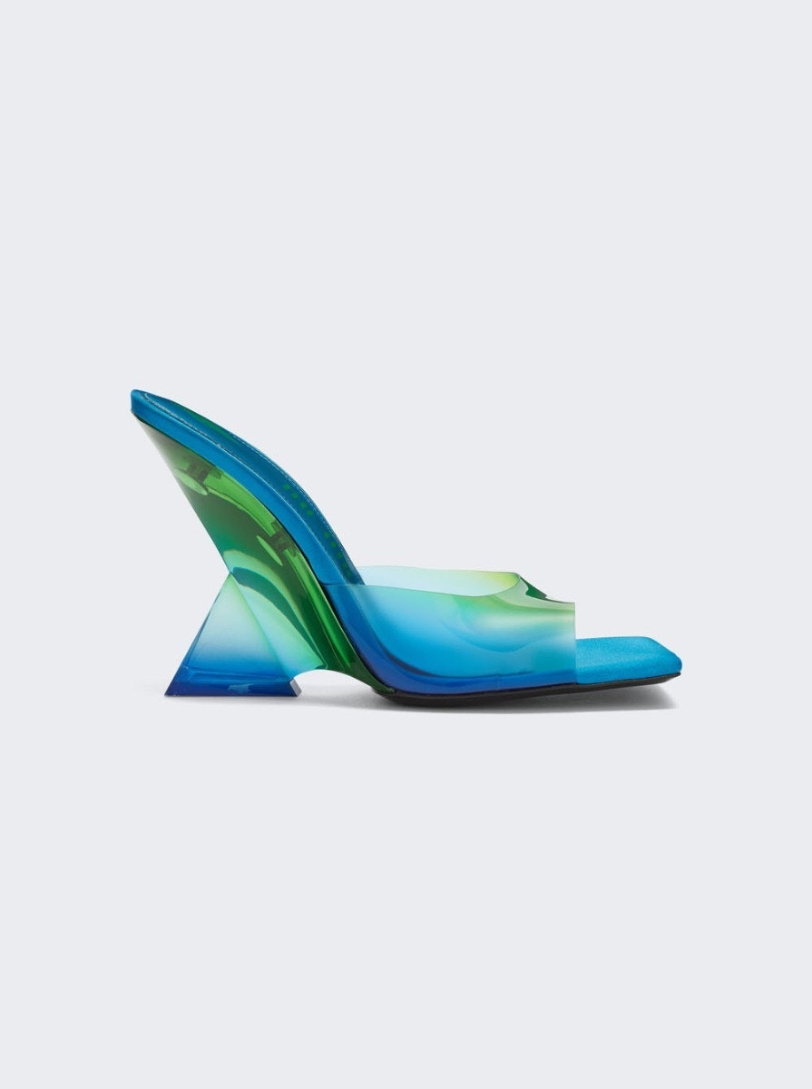 Women | The Attico | Cheope Mule Heel 105mm | Degrade Blue