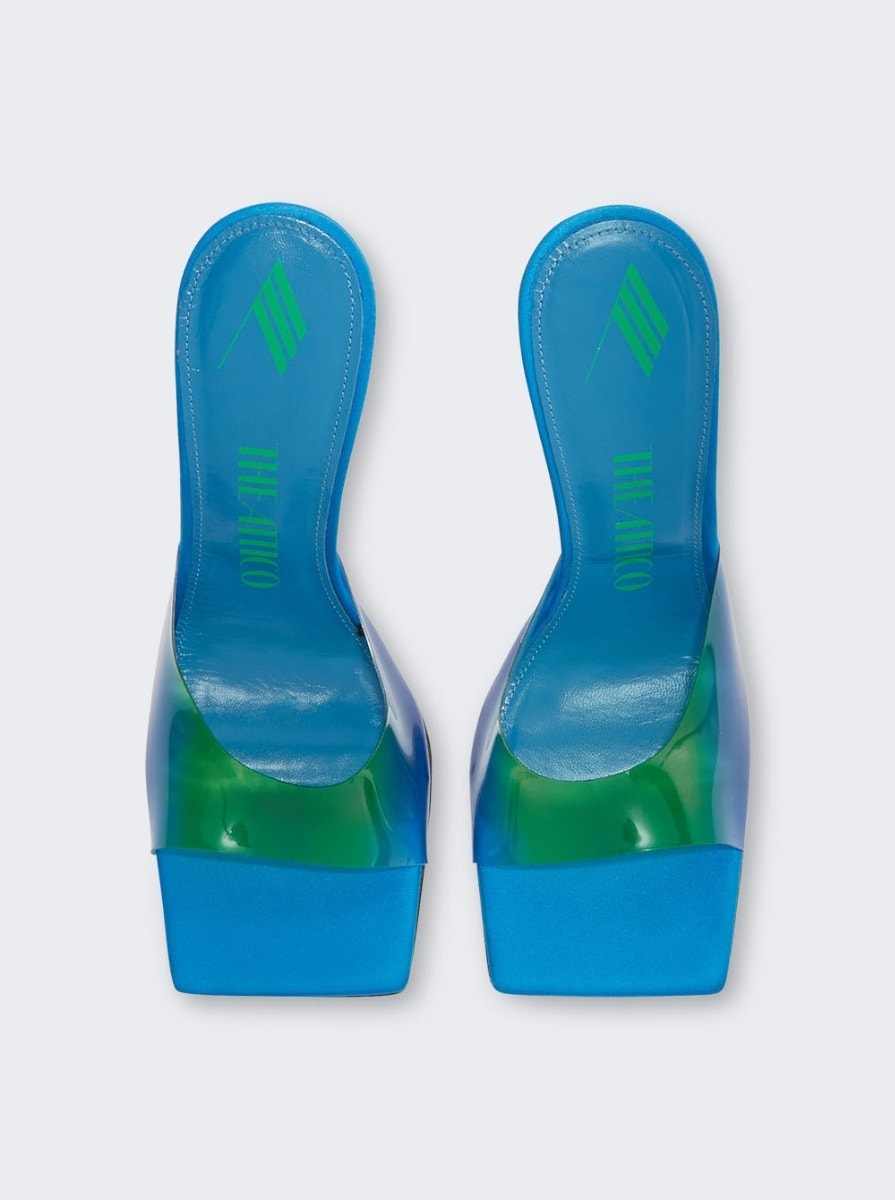 Women | The Attico | Cheope Mule Heel 105mm | Degrade Blue