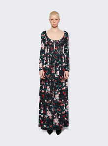 Women | Rabanne | Maxi Dress | Black Rose