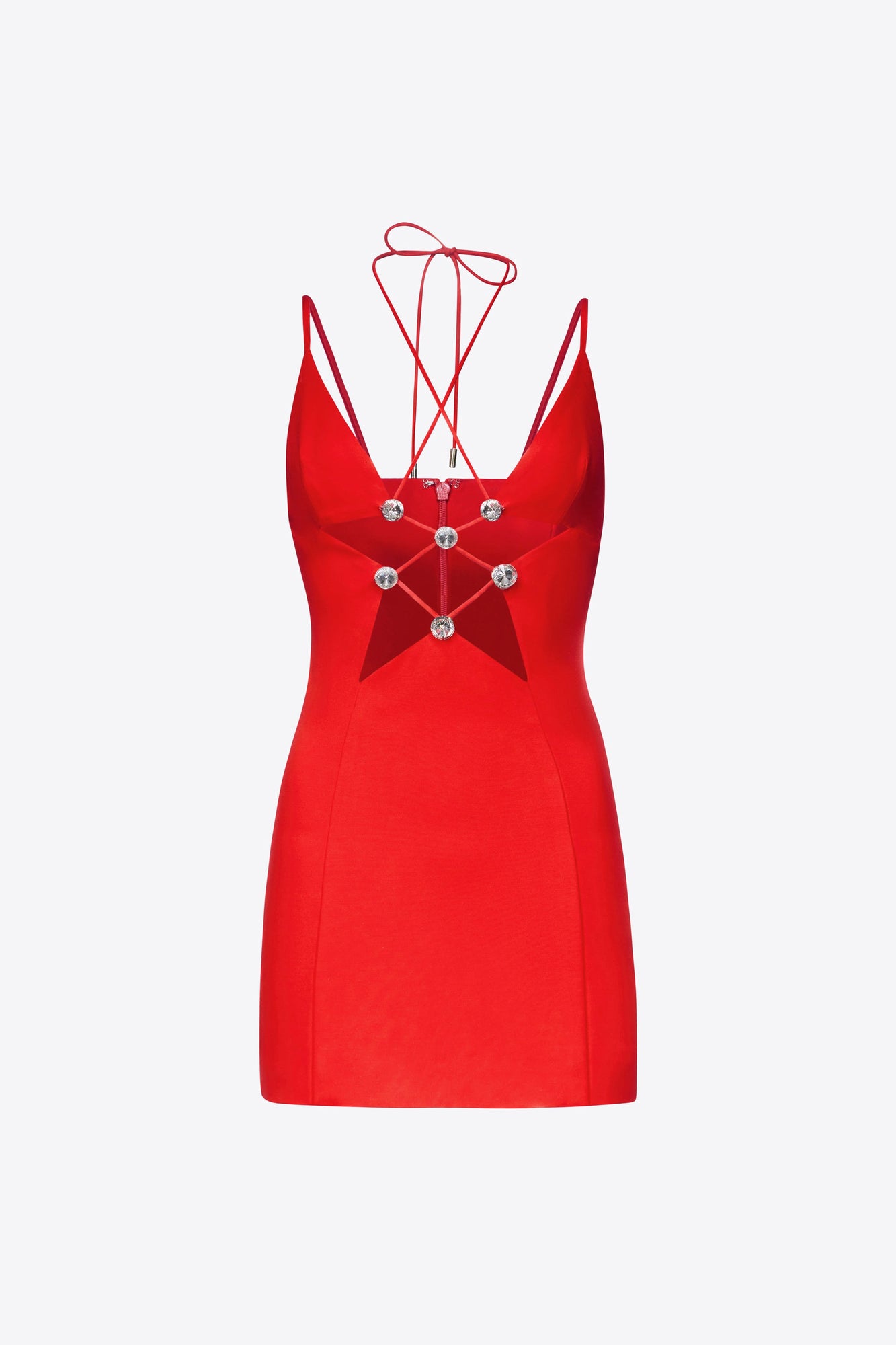 Star Cutout Mini Dress | Scarlet