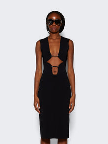 Women | Christopher Esber | Bracket Knit Dress | Black