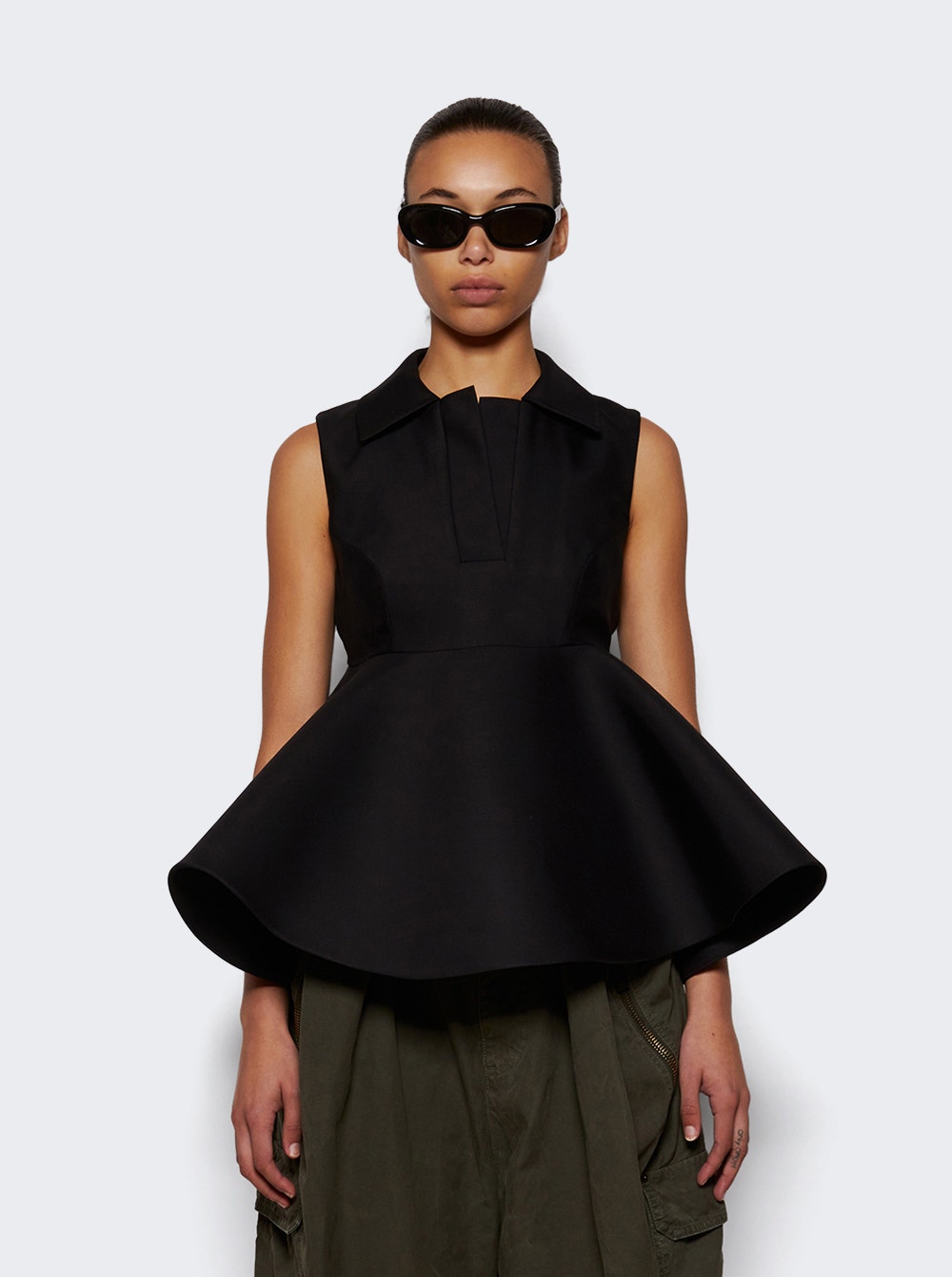 Women | Jacquemus | Le Haut Spalla Top | Black