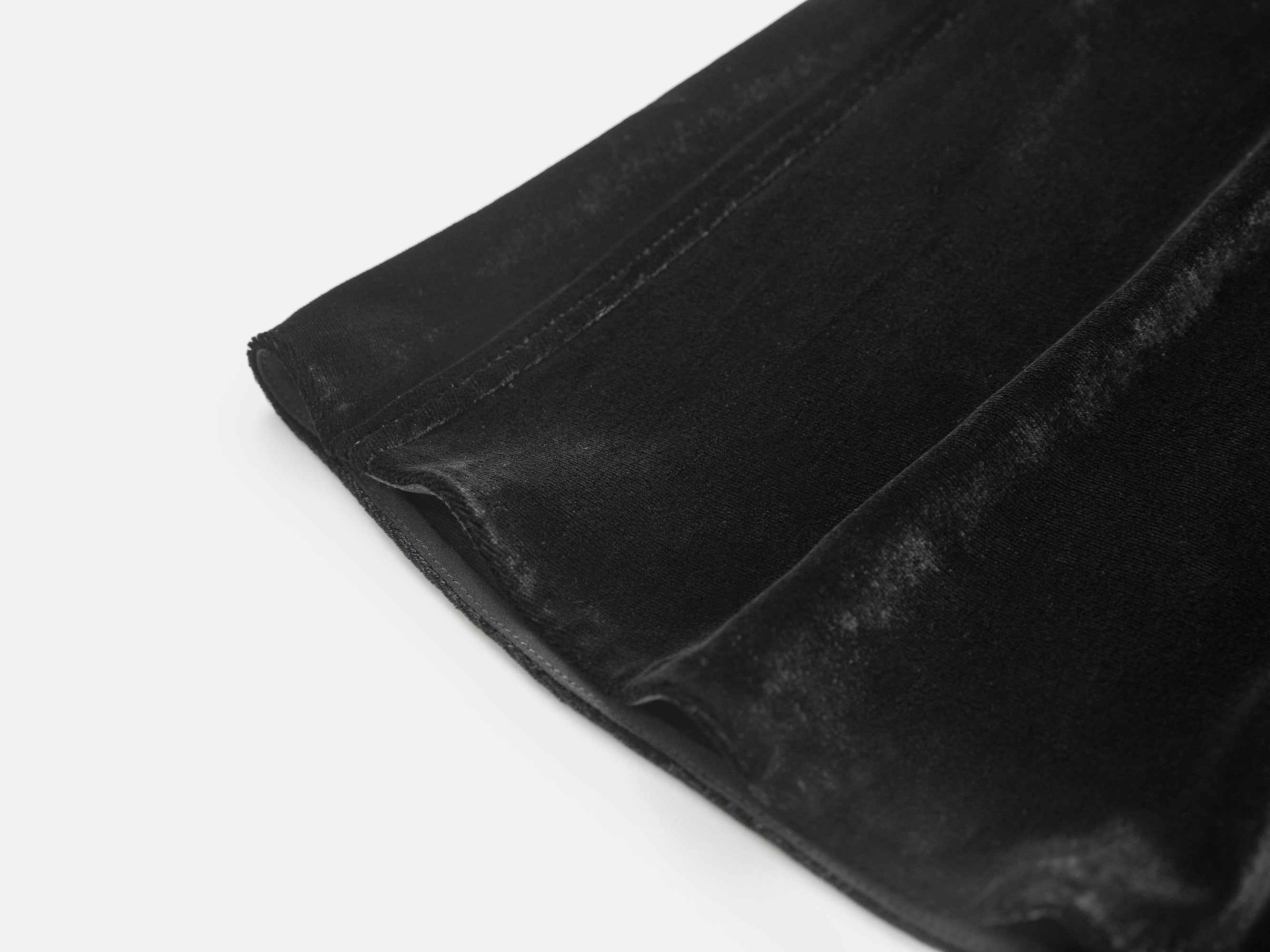 Mulberry Silk Skirt | Black