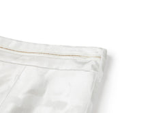 Jacquard Midi Skirt | White