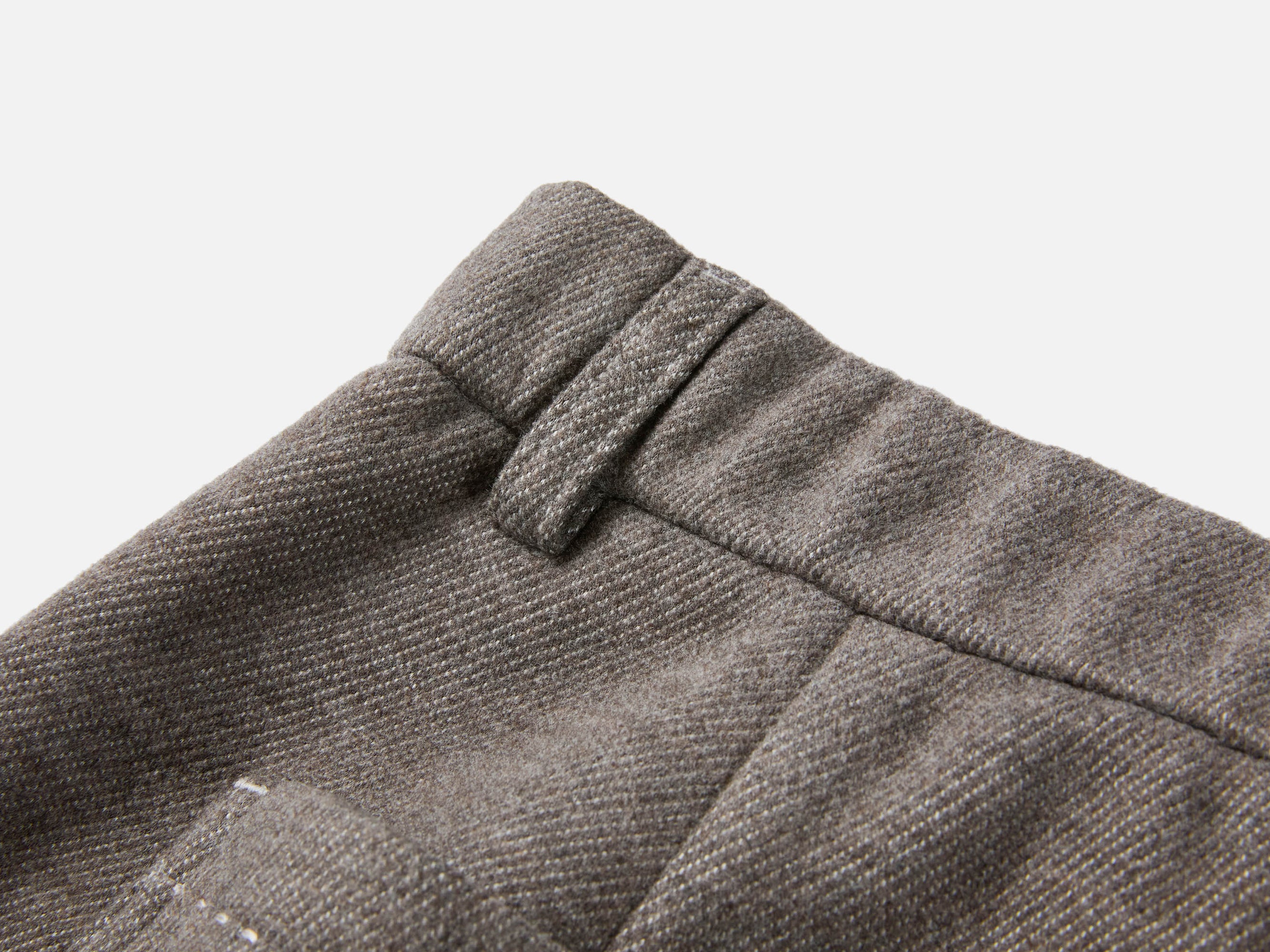 Wool Jeans | Green