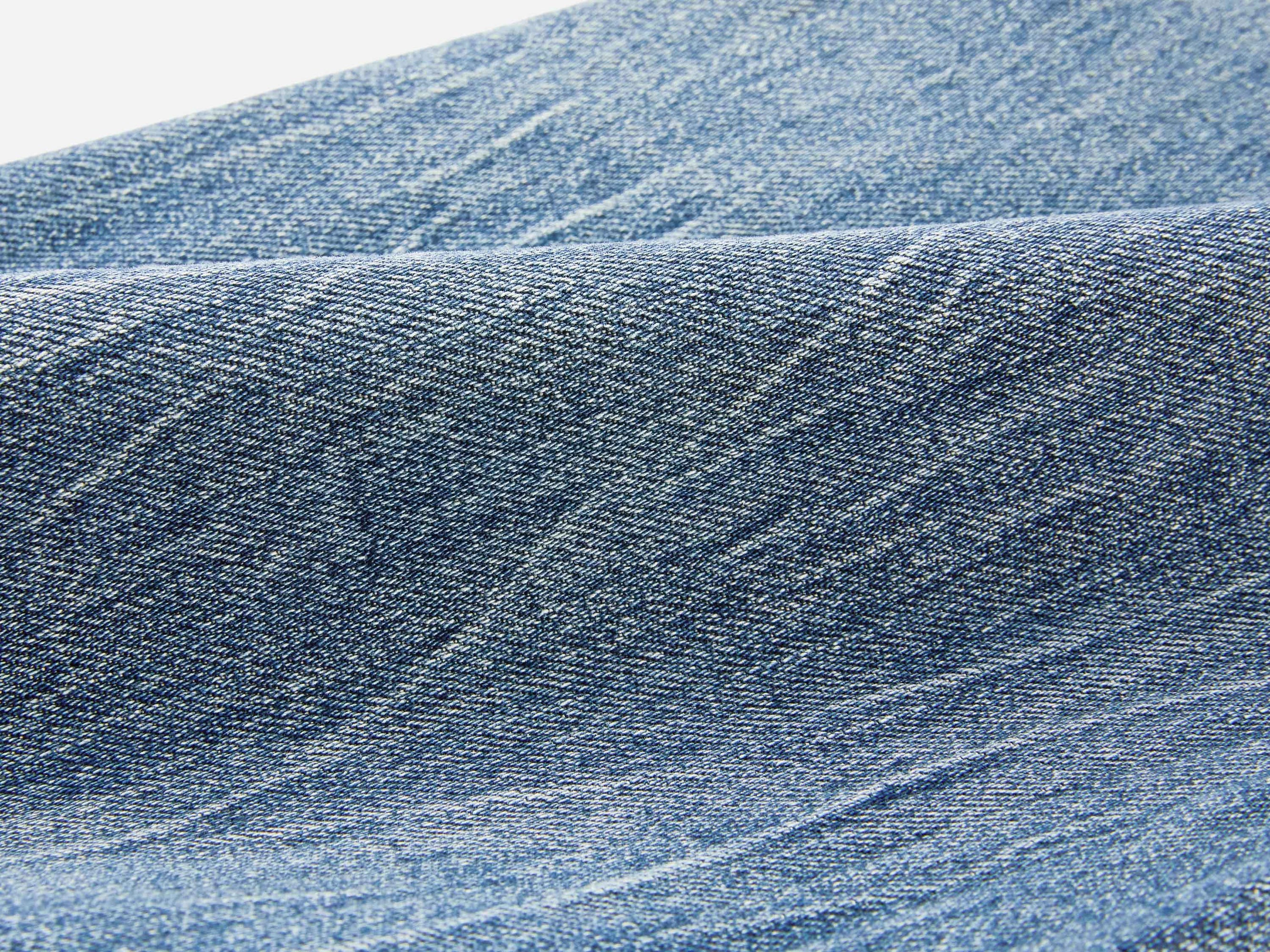 Cotton Blended Stretch Flare Pants | Blue