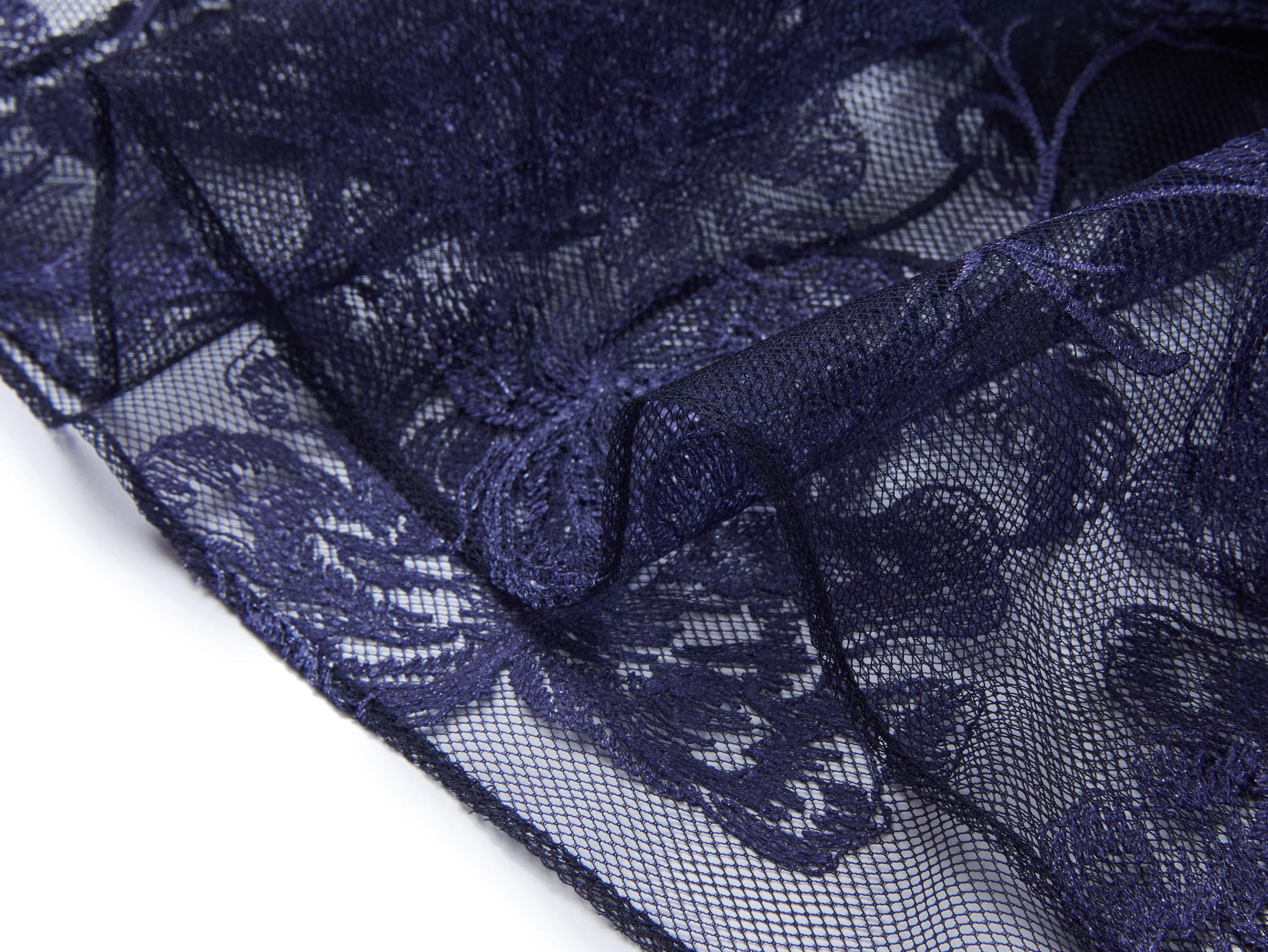 Lace Skirt | Navy