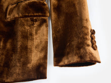 Silk-Blend Sophisticated Blazer Jacket | Brown