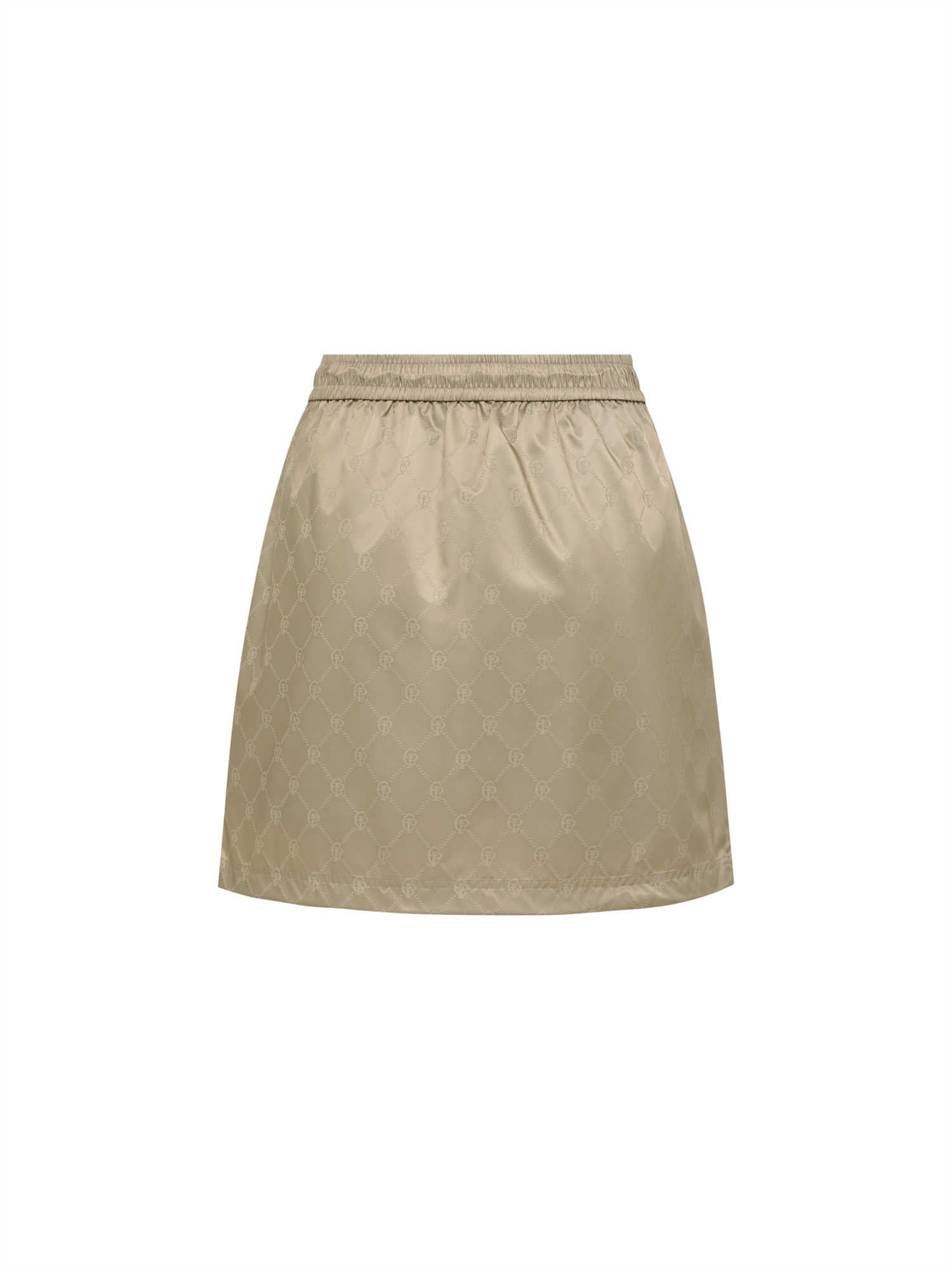 A-shape Midi Skirt | Green