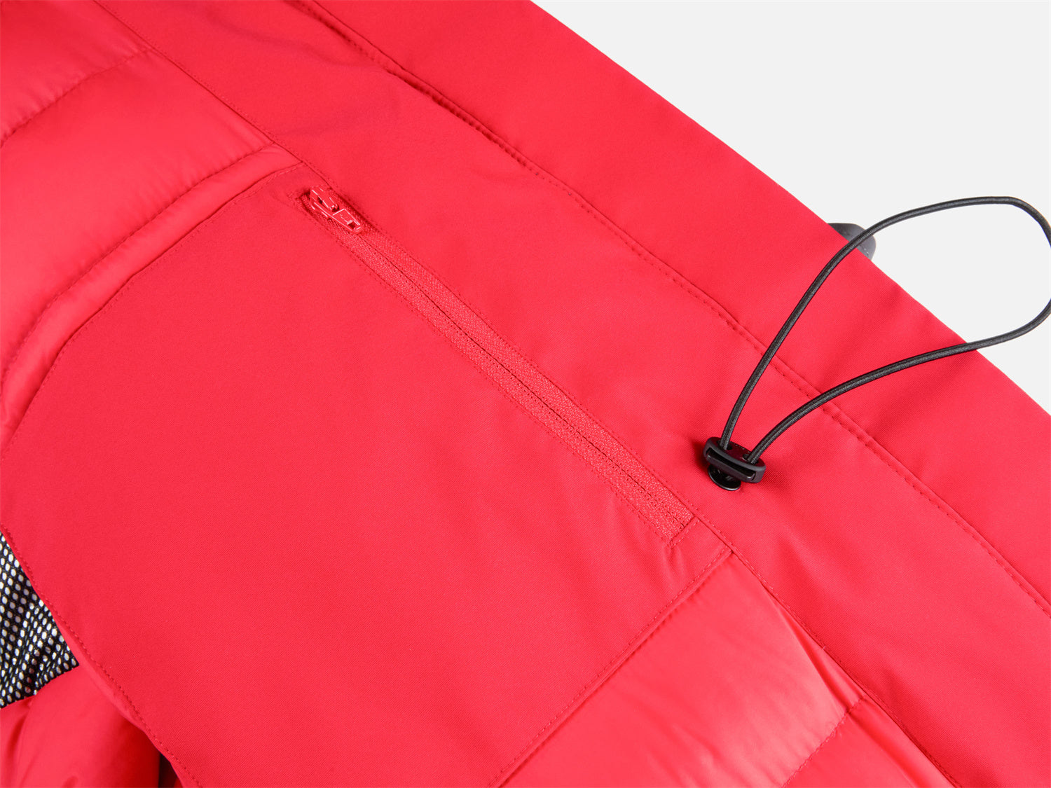 Goose Down Hooded Jacket | Grey