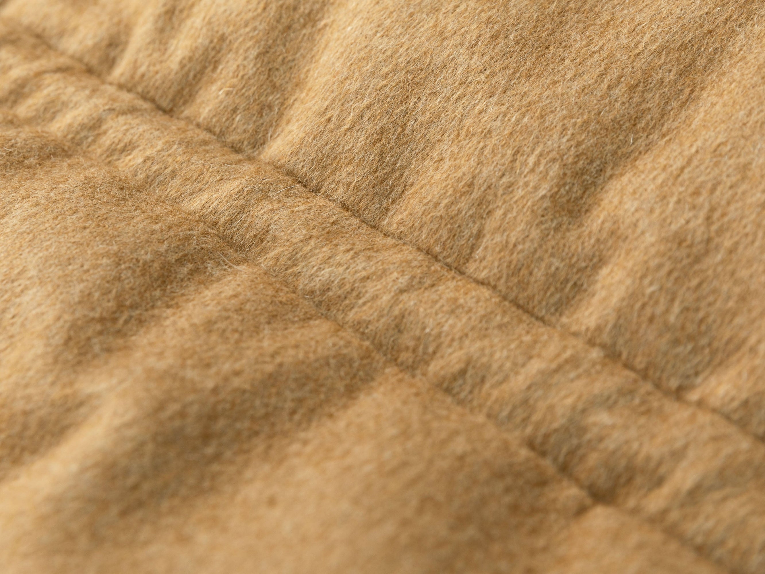 Cashmere Goose Down Jacket | Camel