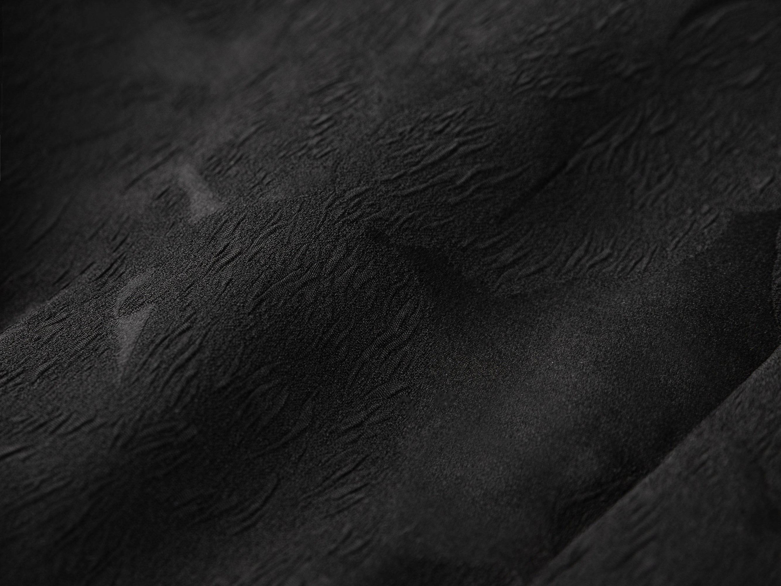 Textured Pattern Jacket | Black