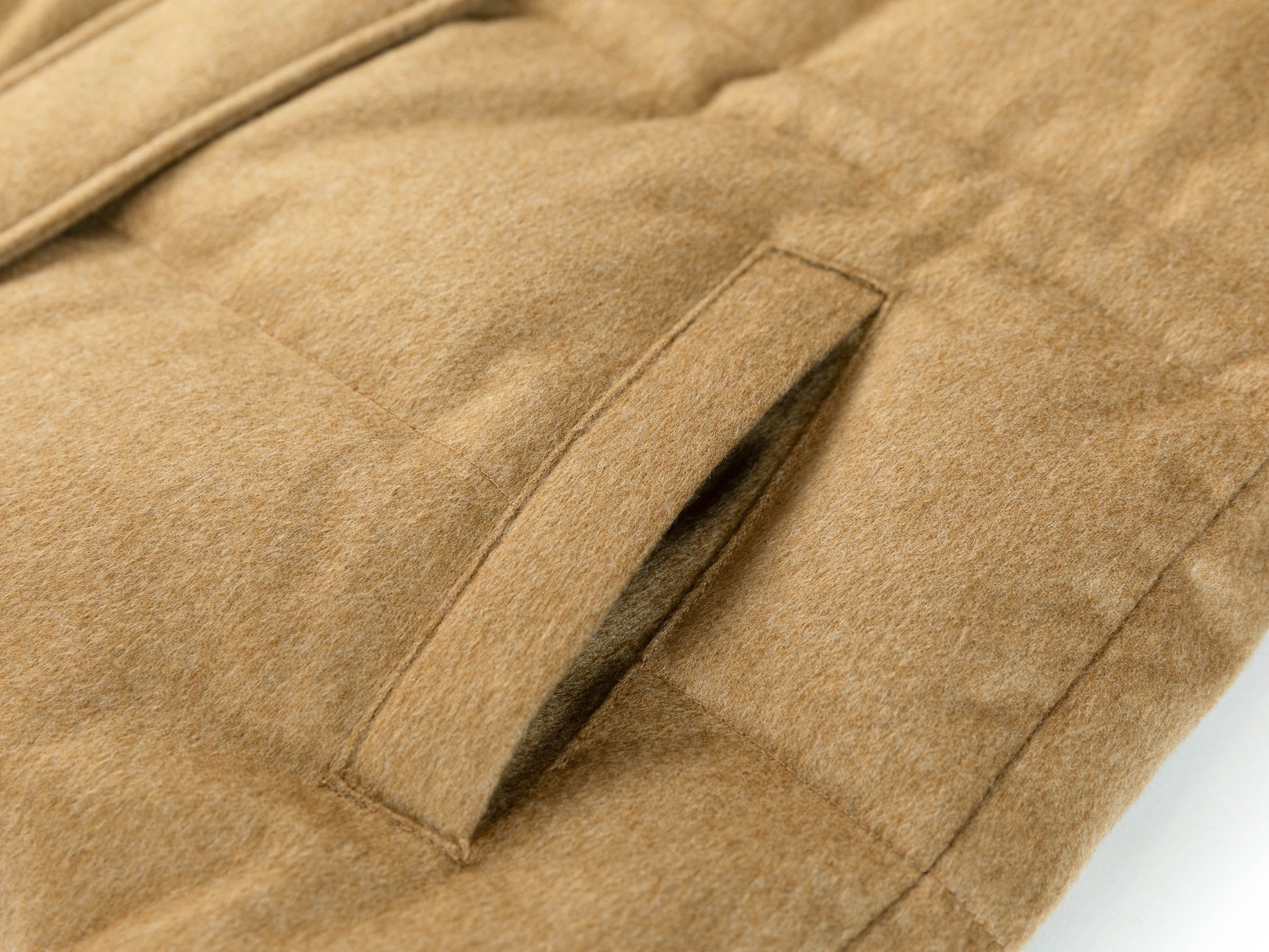Quilted Vest | Camel