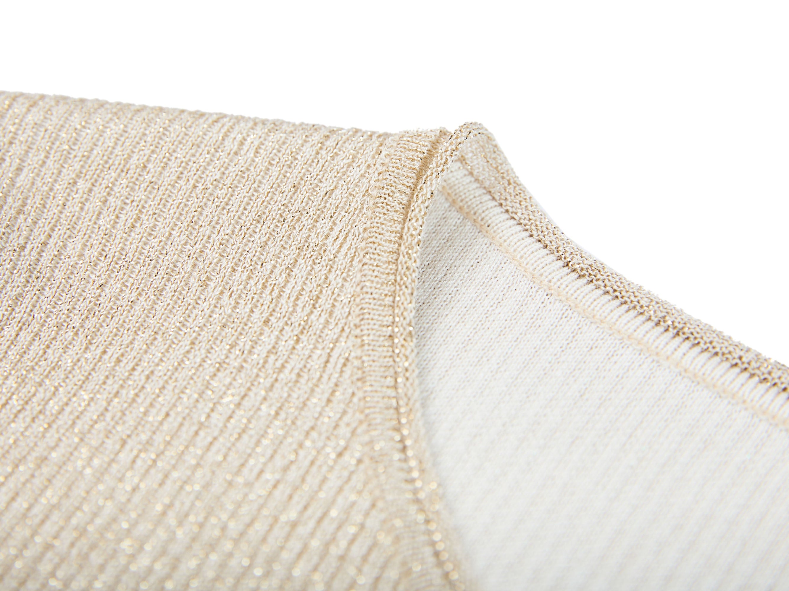 Embellished Knit Top | Beige