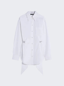 Women | Mugler | Shirt Dress With Chain | White