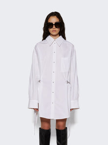 Women | Mugler | Shirt Dress With Chain | White