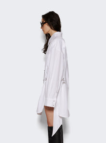 Women | Mugler | Shirt Dress With Chain | White