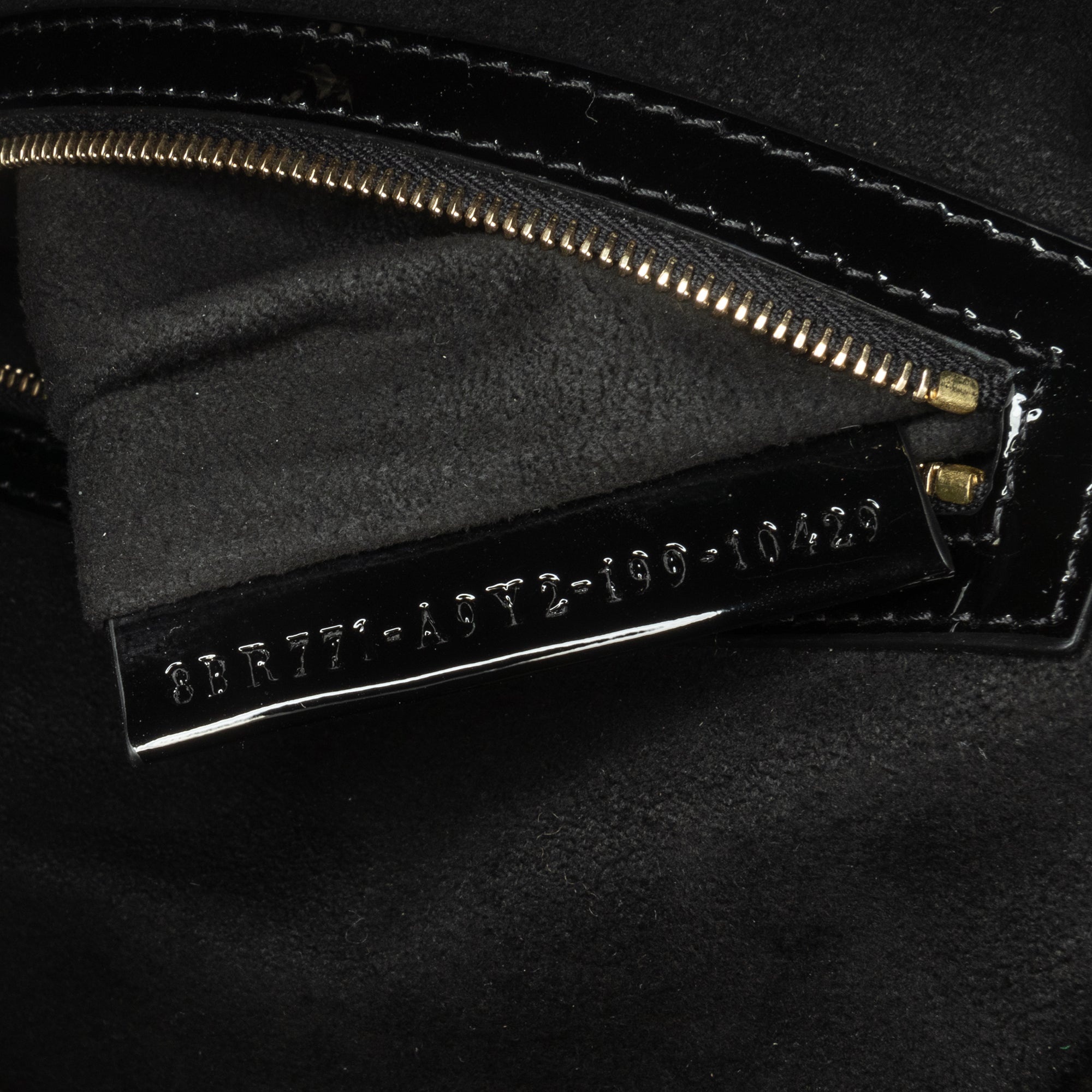 Fendi | Pre-Owned Shearling Pequin Baguette Satchel | Black