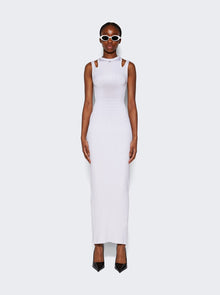 Women | Mugler | Midi Dress | Warm White