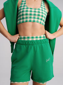 Organic Fleece Short | Basil